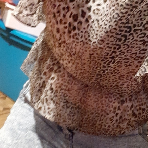 Cheetah top - Picture 4 of 5